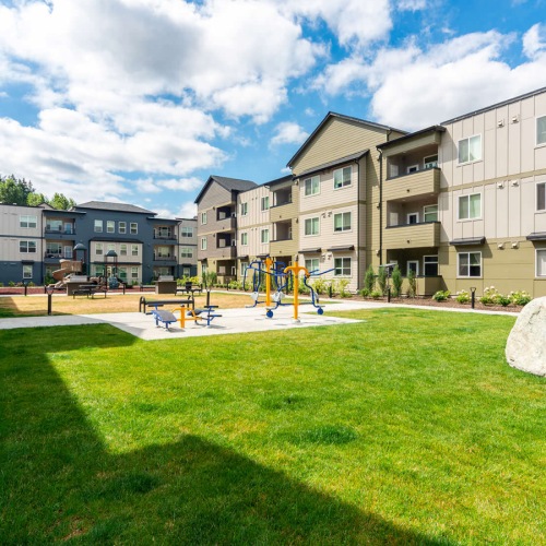 outdoor gym and playground
