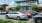 a parking lot with cars